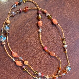 Chic Multicolor Beaded Necklace